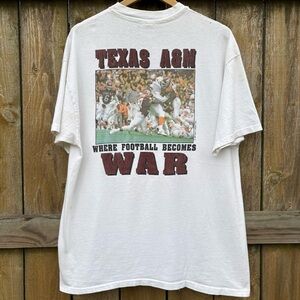 90s Texas A&M Aggies Football T Shirt